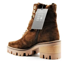ALPE Arabica 4091 1133 Marrón. Botín cordones hebilla mujer - tienda online -