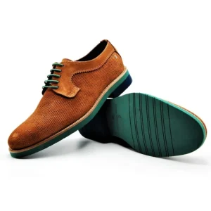 ANGEL INFANTES 9744 Azul y cuero -Tienda Online - zapatosdublin.es