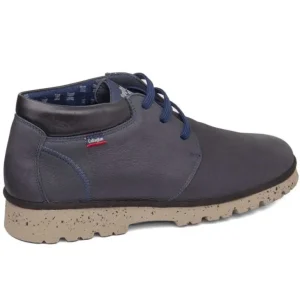 CALLAGHAN 52503 Azul y marrón Bota corta cordones hombre