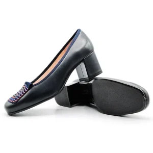 DUIT 8206 Azul. Salon piel - Tienda Online - zapatosdublin.es