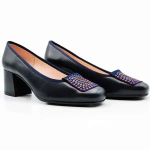 DUIT 8206 Azul. Salon piel - Tienda Online - zapatosdublin.es