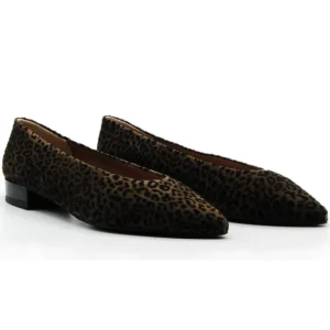 DUIT 8300 Verde y marrón Salón plano leopardo