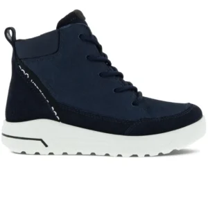 ECCO 722323 51142 Azul Gore-Tex Bota corta cordones mujer