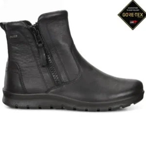 ECCO Babett gtx 215573 Negro. Botín liso mujer GORE-TEX
