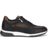 FLICHOS Louis F1603 Azul y verde Deportivo casual cremallera hombre