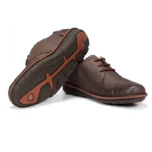 FLUCHOS ALFA F0700 Marrón. Zapato sport liso Hombre - Tienda Online -