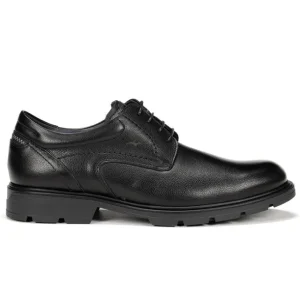 FLUCHOS Fredy F1604 Negro y marrón Blucher liso cordones Hombre