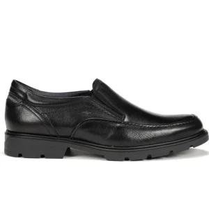 FLUCHOS Fredy F1606 Negro y marrón Mocasín liso Hombre