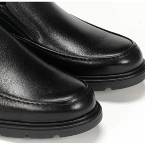 FLUCHOS Fredy F1606 Negro y marrón Mocasín liso Hombre