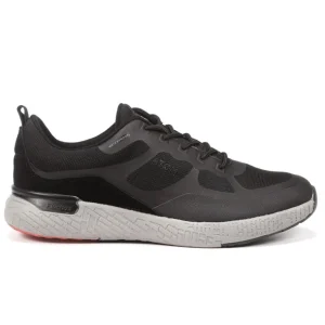 FLUCHOS Gravity F1390 Negro Atom Deportivo cordones hombre