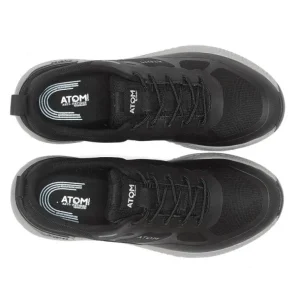 FLUCHOS Gravity F1390 Negro Atom Deportivo cordones hombre