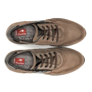 FLUCHOS Meryl F1619 Marrón Deportivo casual cordones mujer