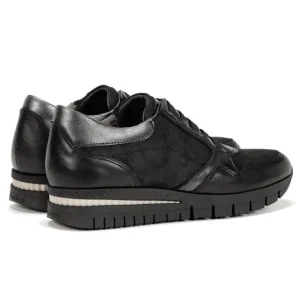 FLUCHOS Meryl F1623 Negro Deportiva elásticos mujer