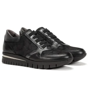 FLUCHOS Meryl F1623 Negro Deportiva elásticos mujer