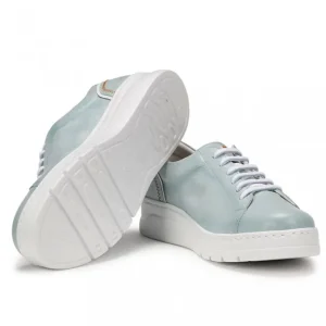 FLUCHOS Pompas F1422 Agua y Blanco Deportivo cordones mujer