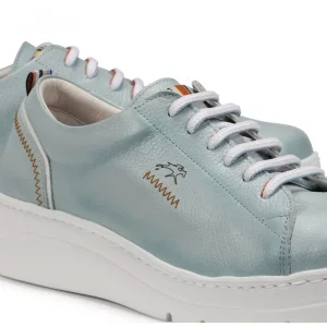 FLUCHOS Pompas F1422 Agua y Blanco Deportivo cordones mujer