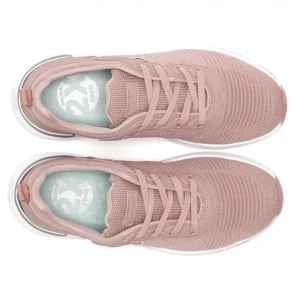 FLUCHOS Time AT107 Negro rosa y Blanco. Deportivo Atom cordones mujer