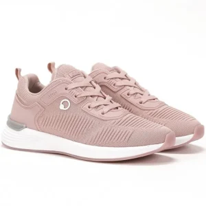 FLUCHOS Time AT107 Negro rosa y Blanco. Deportivo Atom cordones mujer
