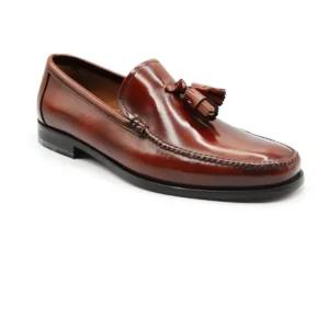 GILS CLASSIC 77106 Negro y burdeos. Castellanos borlas
