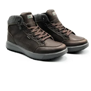 GRISPORT 43603 NEGRO Y MARRÓN BOTA CORDÓN GRITEX