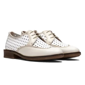 HISPANITAS Derby HV00015 Blanco - Tienda Online - zapatosdublin.es