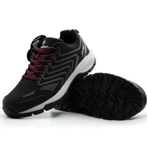 JHayber ZS52351 Aqua Repellent Negro y Granate Deportivo casual mujer
