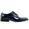 KEEP HONEST By Angel Infantes Azul Antic cordones vestir hombre