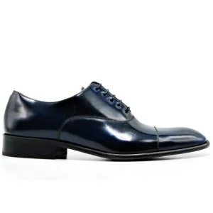 KEEP HONEST By Angel Infantes Azul Antic cordones vestir hombre