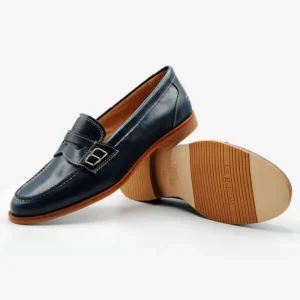 LUIS GONZALO 3970M Azul y cuero - Tienda Online - zapatosdublin.es