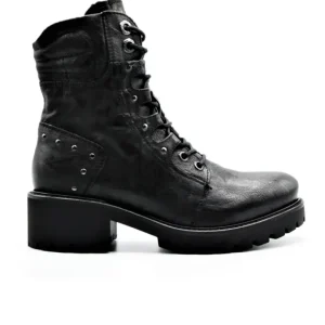 NERO GIARDINI 1014265D-100 Negro. Bota cordones mujer - Tienda Online -