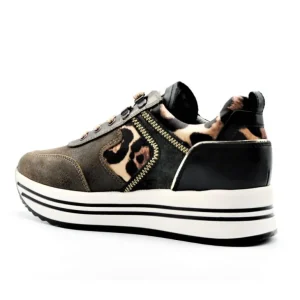 NEROGIARDINI 1013291D-510 Kaki. Deportiva casual mujer - Tienda online -