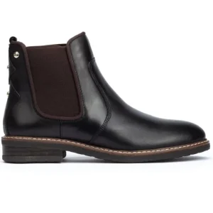 PIKOLINOS Aldaya W8J-8751C1 Negro Botín plano elásticos