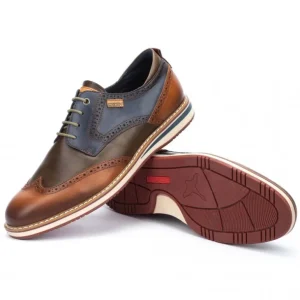 PIKOLINOS Avila M1T-4191C1 Brandy Zapato picado cordones Hombre