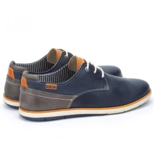 PIKOLINOS Jucar M4E-4104C1 Azul y Brandy Zapato cordón hombre