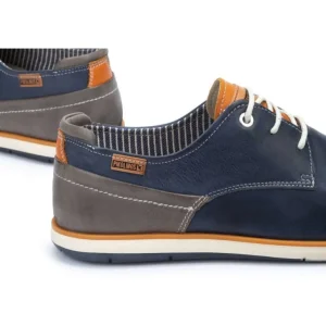PIKOLINOS Jucar M4E-4104C1 Azul y Brandy Zapato cordón hombre