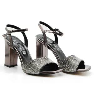 REPO 42608-E3 Plata Sandalia de vestir mujer