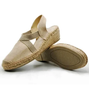 SALVI 118-314 Beige Zapatilla Yute mujer