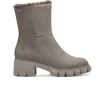 TAMARIS 26417 Grey Botín liso pelo tacón medio mujer