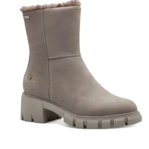 TAMARIS 26417 Grey Botín liso pelo tacón medio mujer