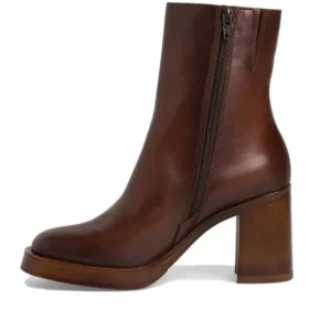 TAMARIS 25032 Marrón Botín liso tacón alto mujer