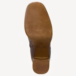 TAMARIS 25032 Marrón Botín liso tacón alto mujer