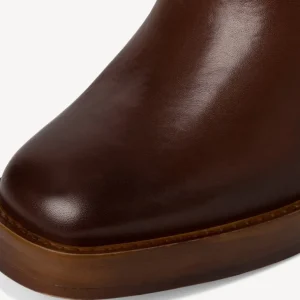 TAMARIS 25032 Marrón Botín liso tacón alto mujer