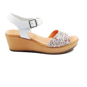 TARKE (KAOLA) SANDALIA SPORT 522 AZUL Y BLANCO