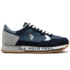 U.S. POLO CLEEF003 Azul Deportivo cordones hombre