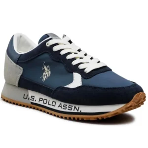 U.S. POLO CLEEF003 Azul Deportivo cordones hombre