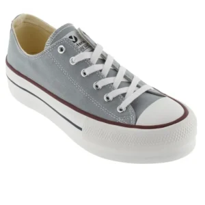VICTORIA 1 061100 Blanco, Atlántico y Negro. Deportiva Plataforma cordones mujer