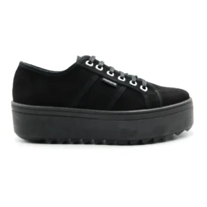 VICTORIA 109310 Zapatilla plataforma sierra cordones mujer