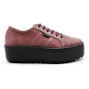 VICTORIA 109310 Zapatilla plataforma sierra cordones mujer
