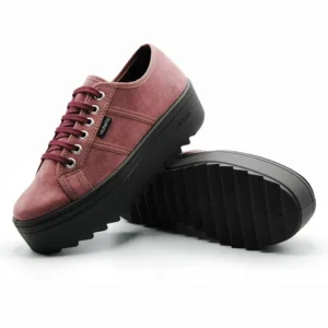 VICTORIA 109310 Zapatilla plataforma sierra cordones mujer