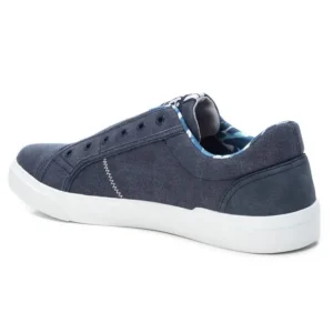 XTI 04249002 Azul Deportivo lona hombre - Tienda Online -